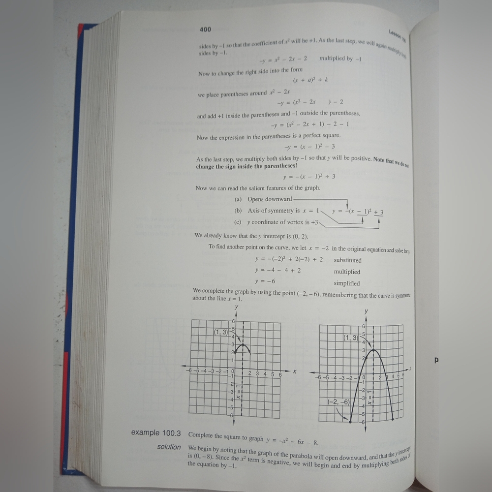 Saxon Algebra 2 Incremental Math 2nd Edition - Picture 9 of 10